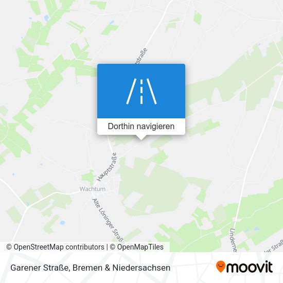 Garener Straße Karte