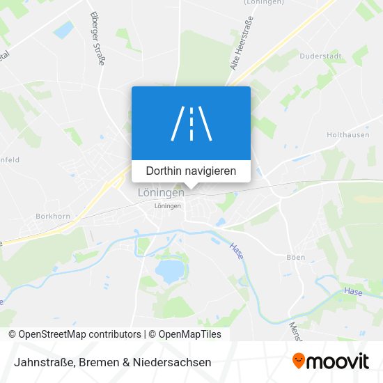 Jahnstraße Karte