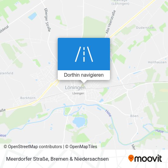 Meerdorfer Straße Karte