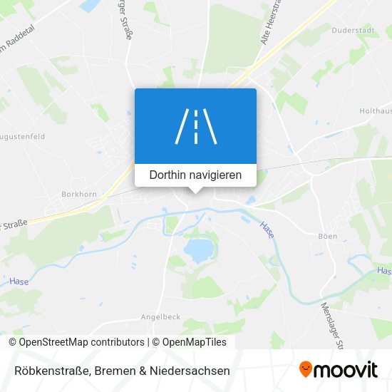 Röbkenstraße Karte