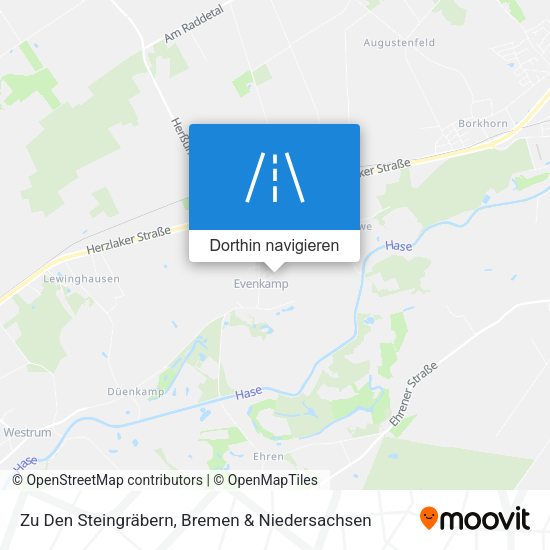 Zu Den Steingräbern Karte
