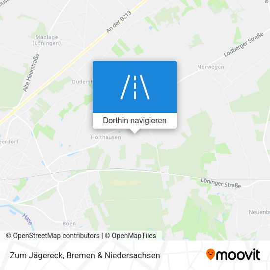 Zum Jägereck Karte
