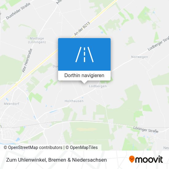 Zum Uhlenwinkel Karte