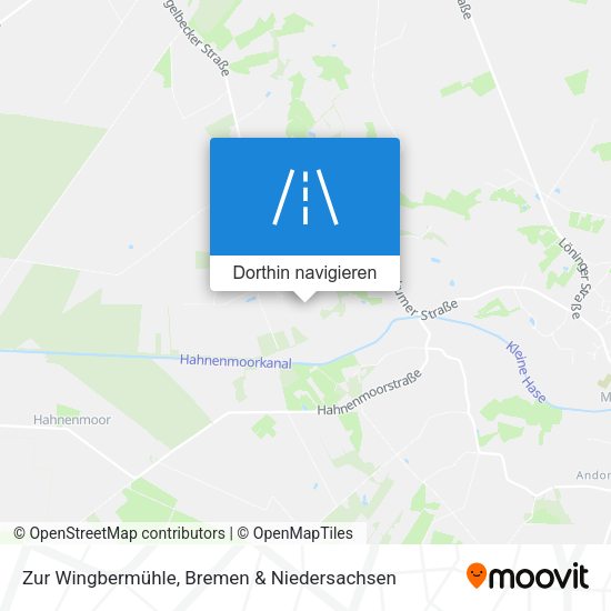 Zur Wingbermühle Karte