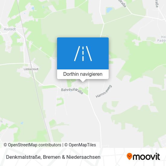 Denkmalstraße Karte
