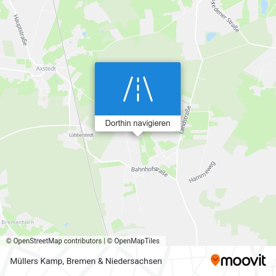 Müllers Kamp Karte