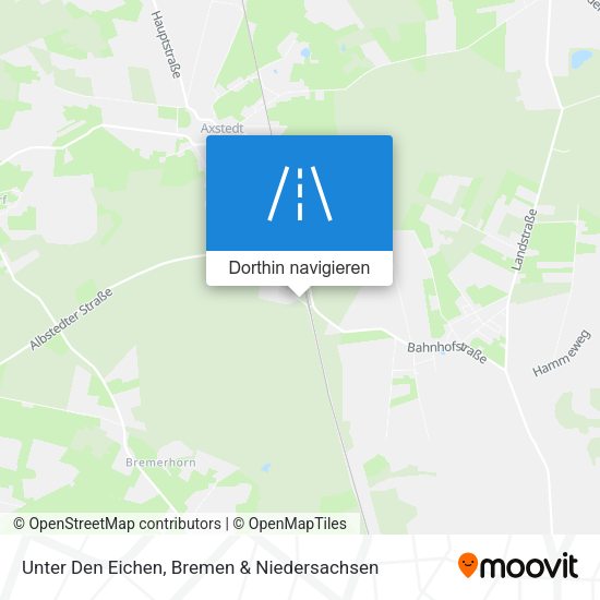 Unter Den Eichen Karte
