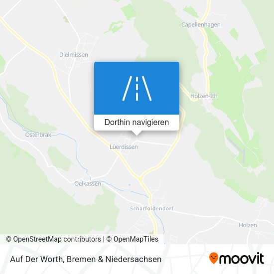 Auf Der Worth Karte