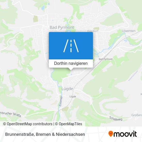 Brunnenstraße Karte
