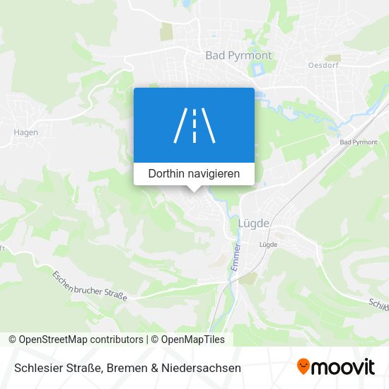 Schlesier Straße Karte