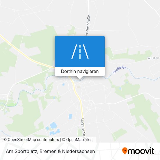 Am Sportplatz Karte