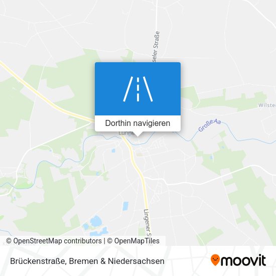 Brückenstraße Karte