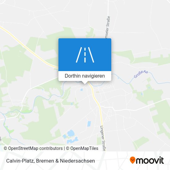 Calvin-Platz Karte