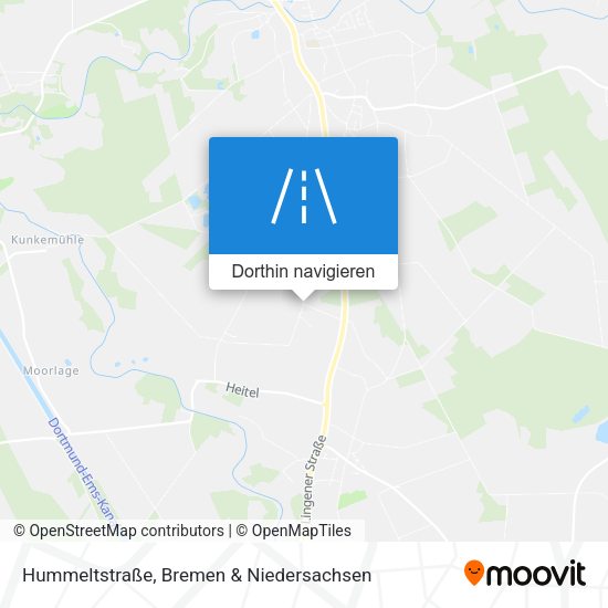 Hummeltstraße Karte