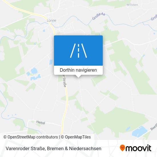 Varenroder Straße Karte