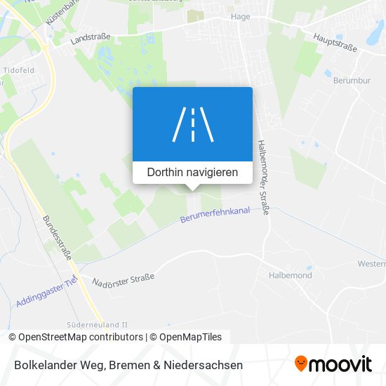 Bolkelander Weg Karte