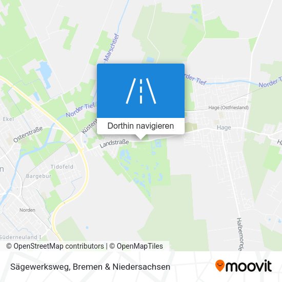 Sägewerksweg Karte