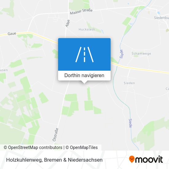 Holzkuhlenweg Karte