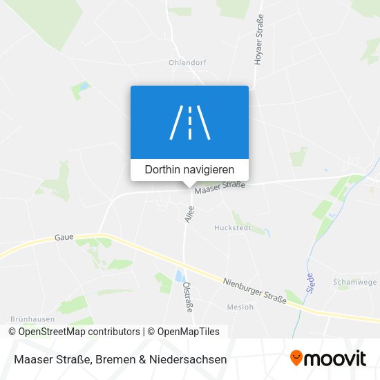 Maaser Straße Karte