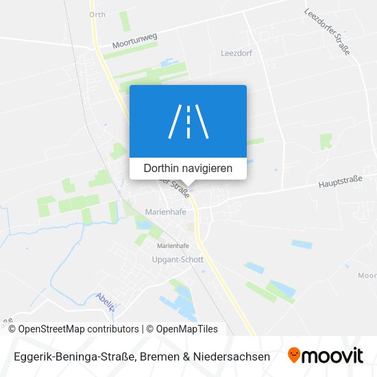 Eggerik-Beninga-Straße Karte