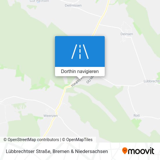 Lübbrechtser Straße Karte
