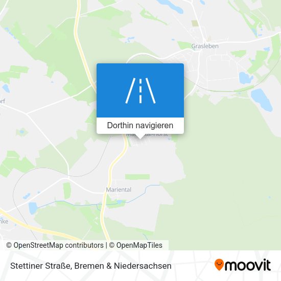 Stettiner Straße Karte
