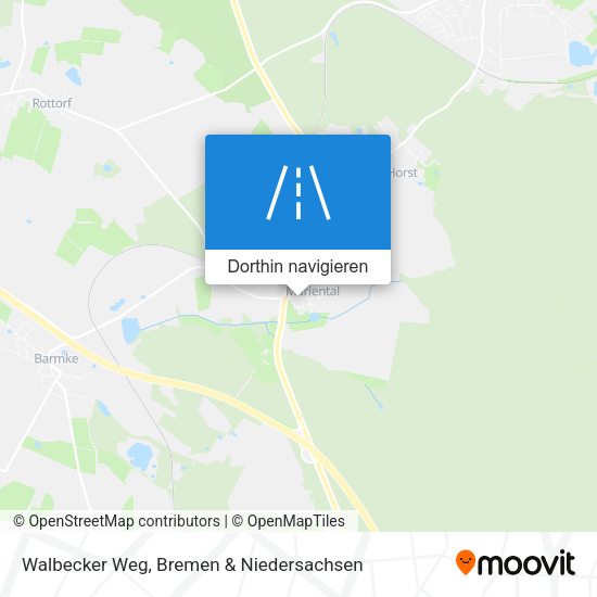 Walbecker Weg Karte