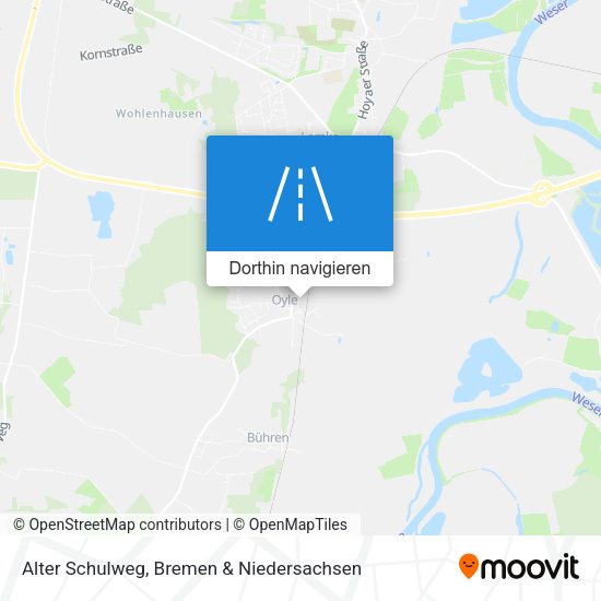 Alter Schulweg Karte