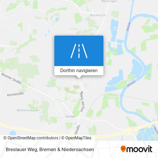 Breslauer Weg Karte