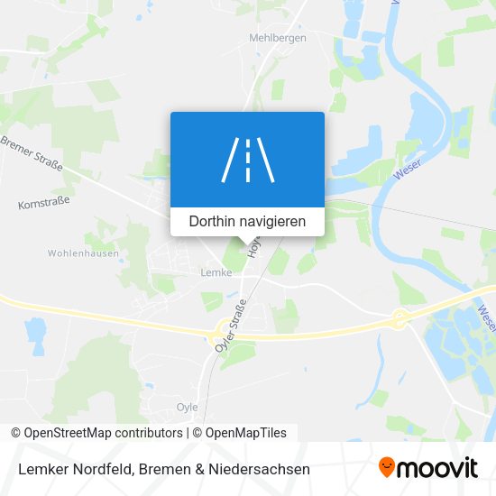 Lemker Nordfeld Karte