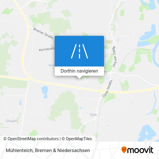 Mühlenteich Karte