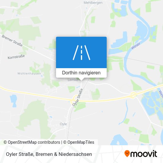 Oyler Straße Karte