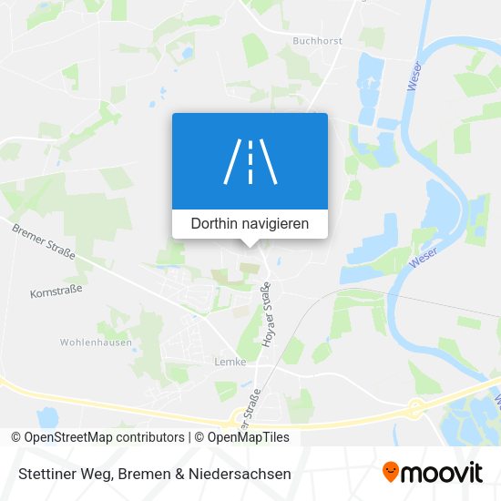 Stettiner Weg Karte