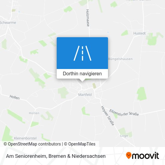 Am Seniorenheim Karte