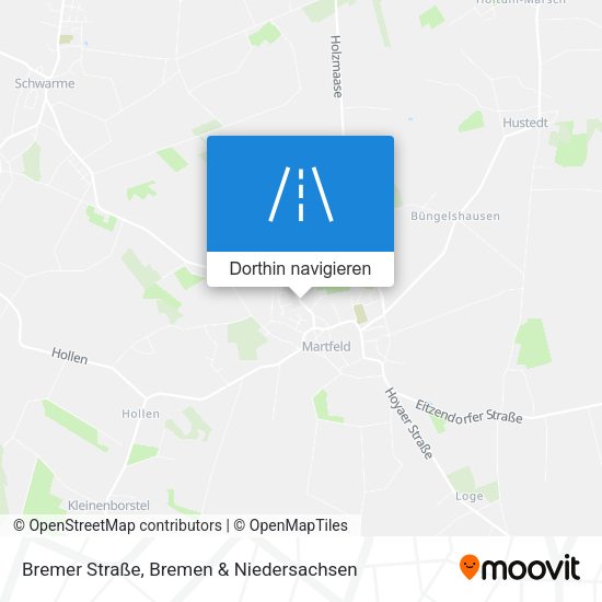 Bremer Straße Karte