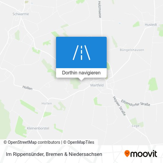 Im Rippensünder Karte