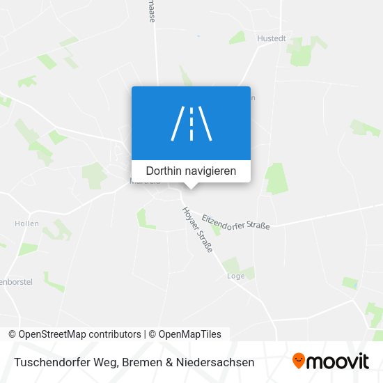Tuschendorfer Weg Karte
