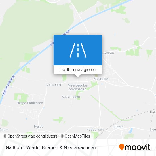 Gallhöfer Weide Karte