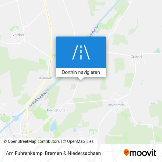Am Fuhrenkamp Karte