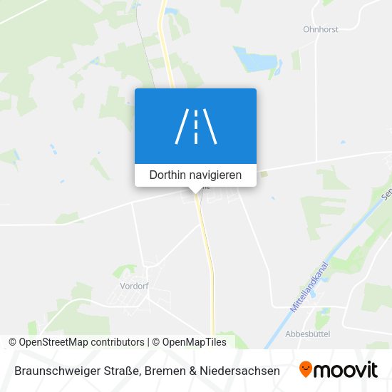 Braunschweiger Straße Karte