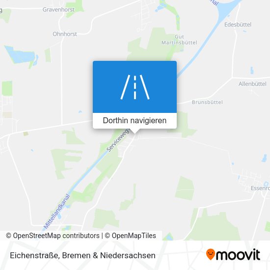Eichenstraße Karte