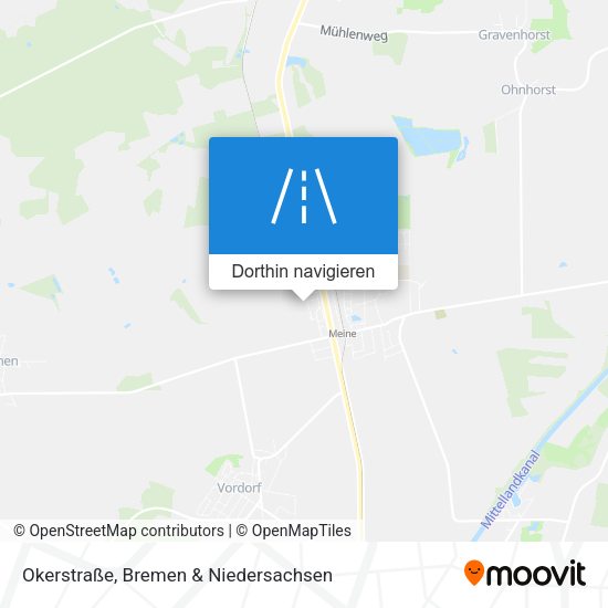 Okerstraße Karte
