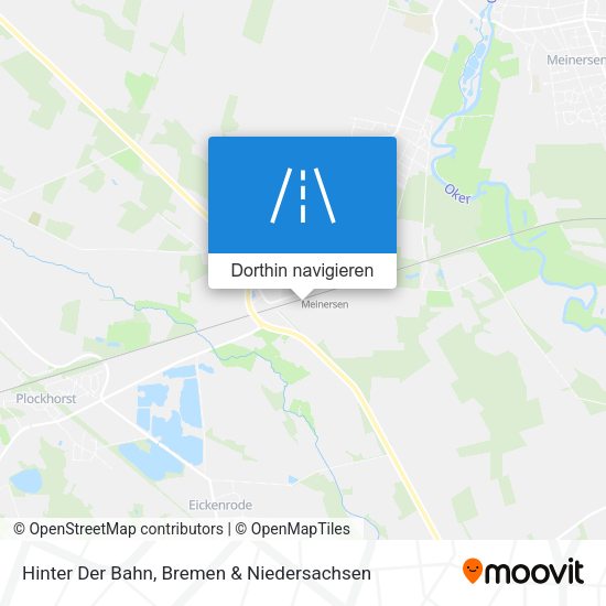 Hinter Der Bahn Karte