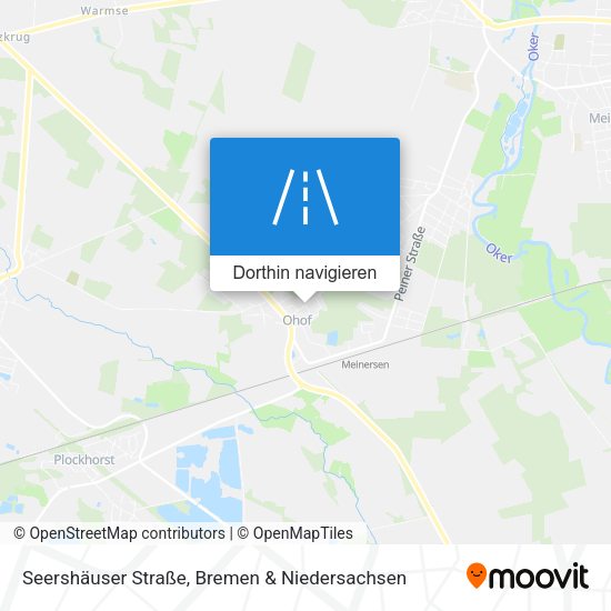 Seershäuser Straße Karte