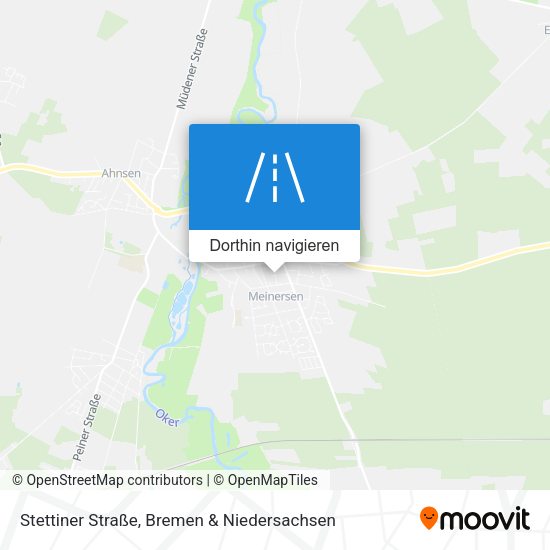 Stettiner Straße Karte