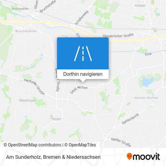 Am Sunderholz Karte