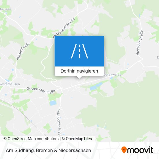 Am Südhang Karte