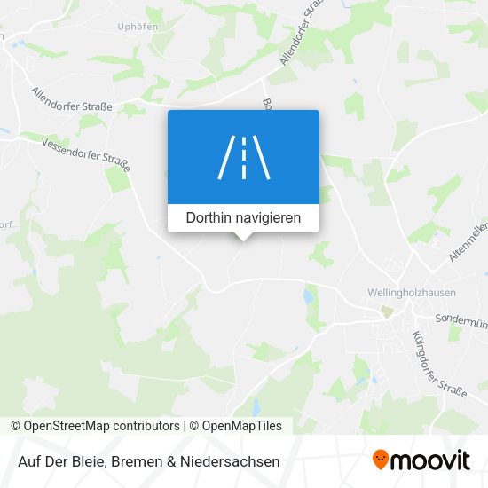 Auf Der Bleie Karte