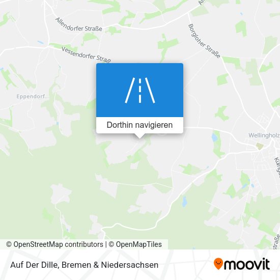 Auf Der Dille Karte