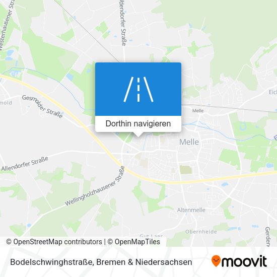 Bodelschwinghstraße Karte